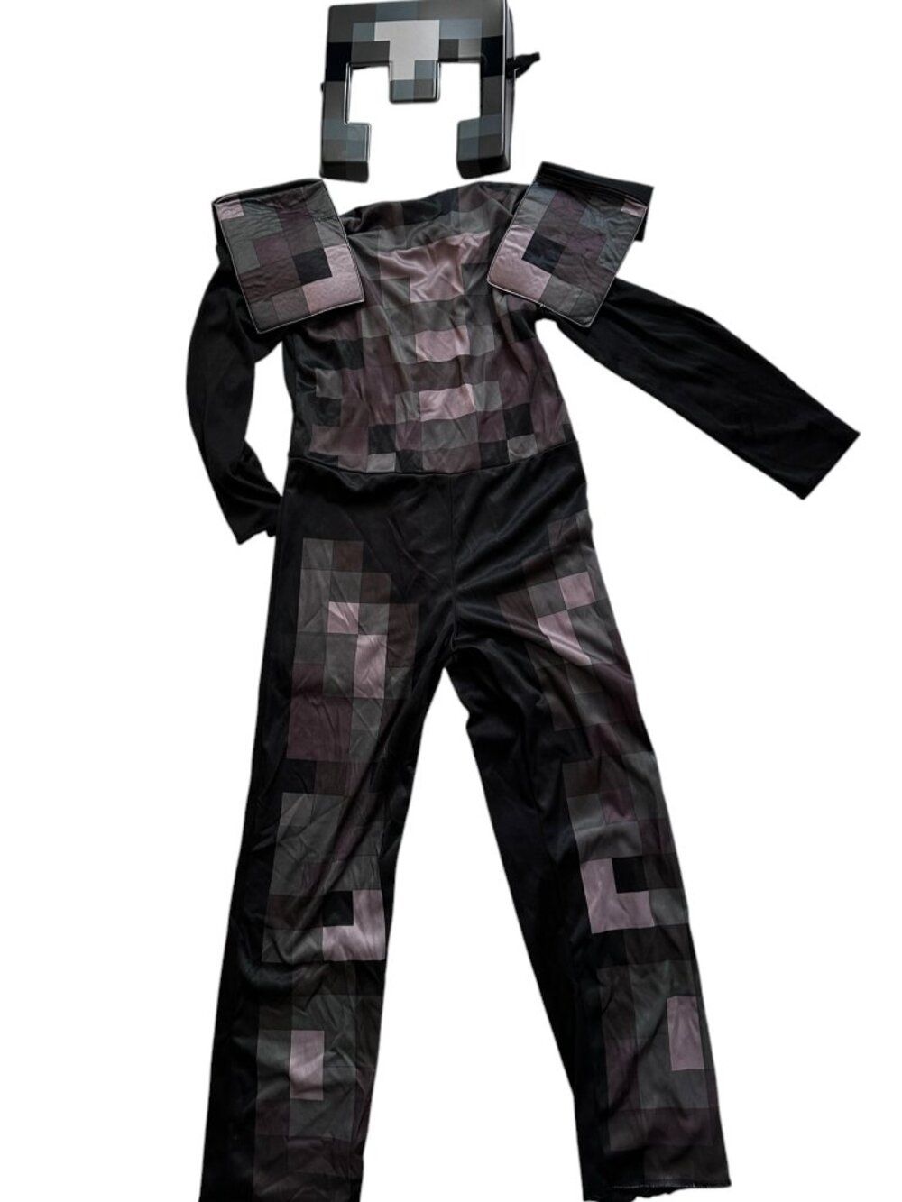 Official Minecraft Nether Armor Kids Halloween Costume with Mask